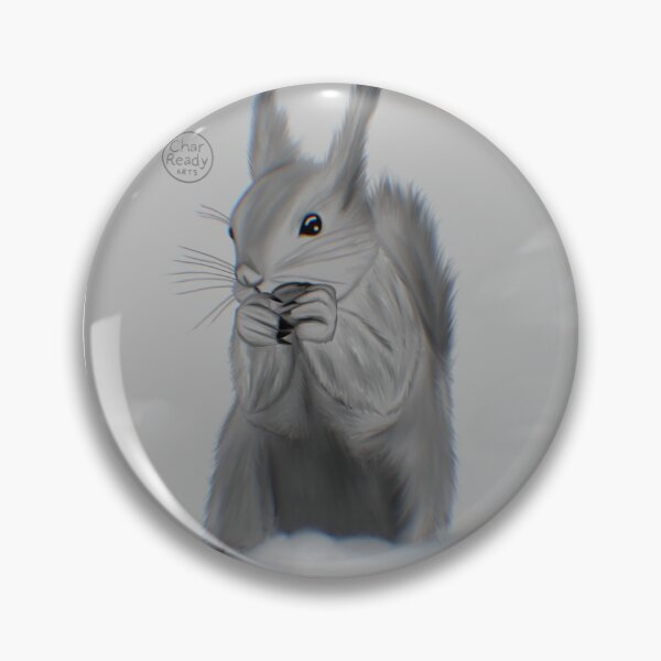 Item preview, Greyscale Squirrel  designed and sold by charreadyarts1.
