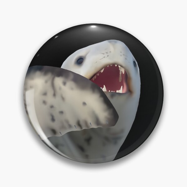 Item preview, Shocked Leopard Seal designed and sold by GivernyKate.