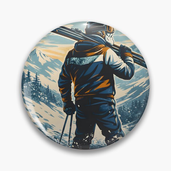 Item preview, Old Enough To Know Better – Funny Ski Grandpa Vintage Skiing Design designed and sold by SoulenCify.