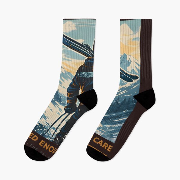 Item preview, Old Enough To Know Better – Funny Ski Grandpa Vintage Skiing Design designed and sold by SoulenCify.