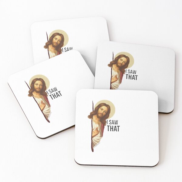 Item preview,  Funny |Sticker| I Saw That Jesus designed and sold by SeaNympth.