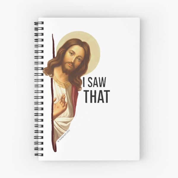Item preview,  Funny |Sticker| I Saw That Jesus designed and sold by SeaNympth.