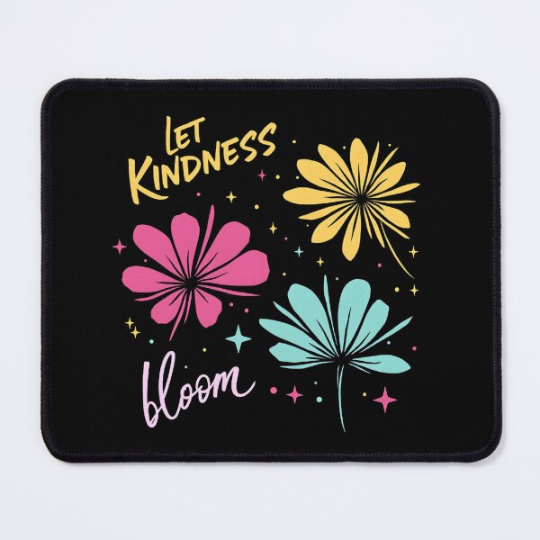 Item preview, Let Kindness Bloom T-Shirt, Be Cool Be Kind Retro Flower Shirt, Inspiration Women Shirt, Aesthetic Floral Kindness designed and sold by THREE LITTLE BEANS.