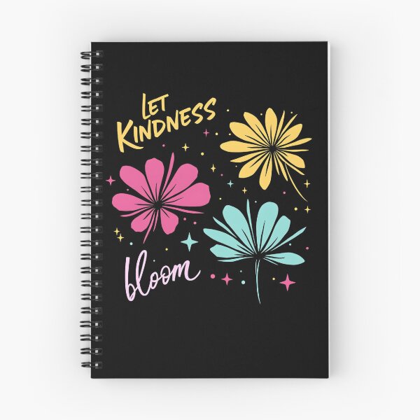 Item preview, Let Kindness Bloom T-Shirt, Be Cool Be Kind Retro Flower Shirt, Inspiration Women Shirt, Aesthetic Floral Kindness designed and sold by THREE LITTLE BEANS.