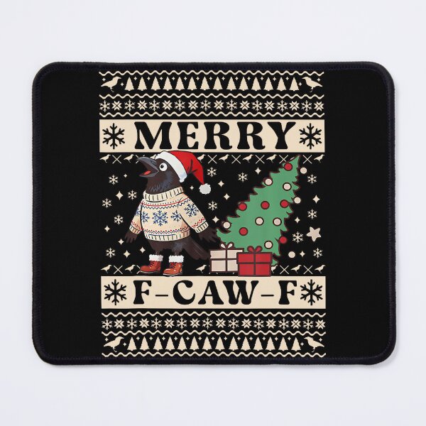 Item preview, F Caw F Crow Bird Fcawf Chicken Fawk Off Ugly Sweater Xmas designed and sold by HayleePacoch.