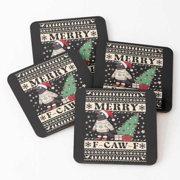 Item preview, F Caw F Cuervo Pájaro Fcawf Pollo Fawk Off Suéter Feo Navidad designed and sold by HayleePacoch.