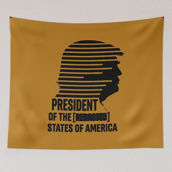 Item preview, President Of [REDACTED] (EPSTEIN FILES PARODY) designed and sold by CyberSchizoShop.