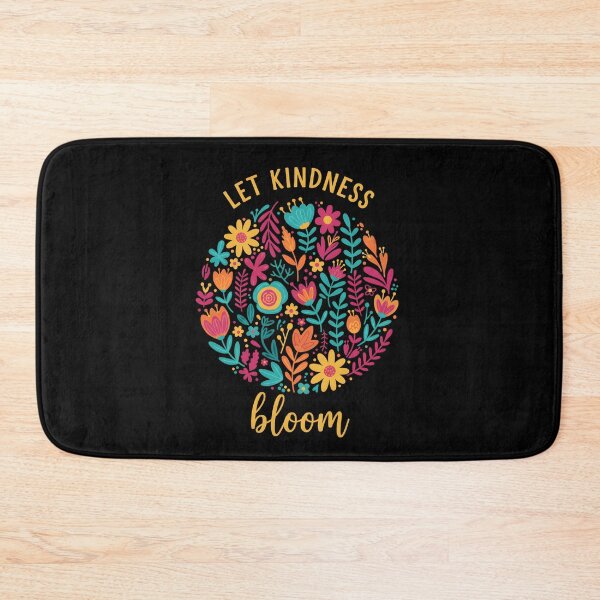 Item preview, Let Kindness Bloom T-Shirt, Be Cool Be Kind Retro Flower Shirt, Inspiration Women Shirt, Aesthetic Floral Kindness designed and sold by THREE LITTLE BEANS.
