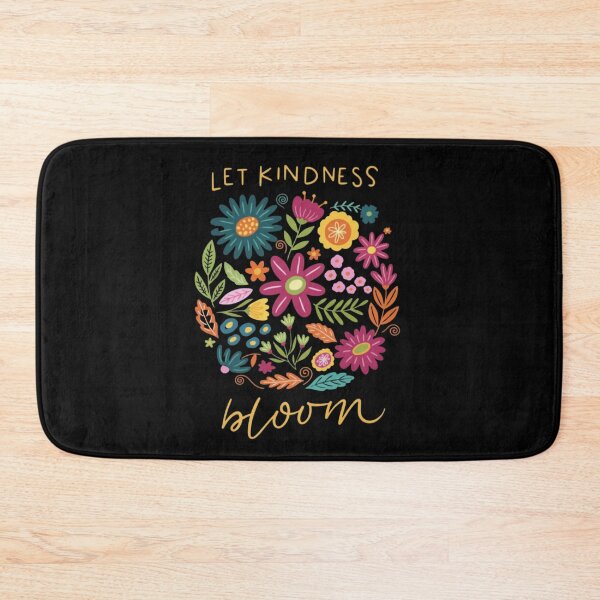 Item preview, Let Kindness Bloom T-Shirt, Be Cool Be Kind Retro Flower Shirt, Inspiration Women Shirt, Aesthetic Floral Kindness designed and sold by THREE LITTLE BEANS.