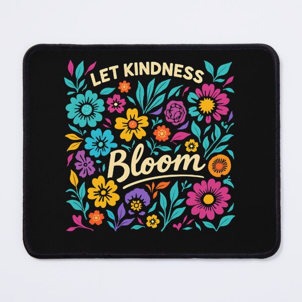 Item preview, Let Kindness Bloom T-Shirt, Be Cool Be Kind Retro Flower Shirt, Inspiration Women Shirt, Aesthetic Floral Kindness designed and sold by THREE LITTLE BEANS.
