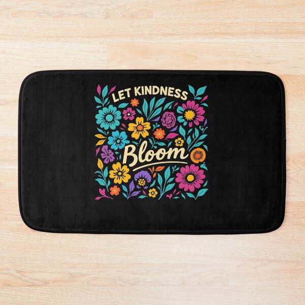 Item preview, Let Kindness Bloom T-Shirt, Be Cool Be Kind Retro Flower Shirt, Inspiration Women Shirt, Aesthetic Floral Kindness designed and sold by THREE LITTLE BEANS.