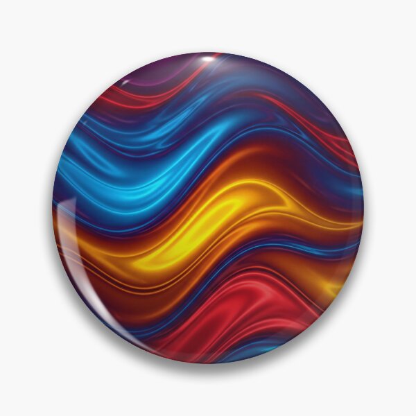 Item preview, Silky Color Waves designed and sold by Kaleidoscope Print.