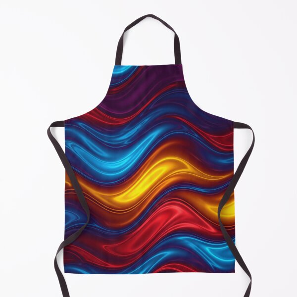 Item preview, Silky Color Waves designed and sold by Kaleidoscope Print.