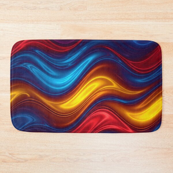 Item preview, Silky Color Waves designed and sold by Kaleidoscope Print.
