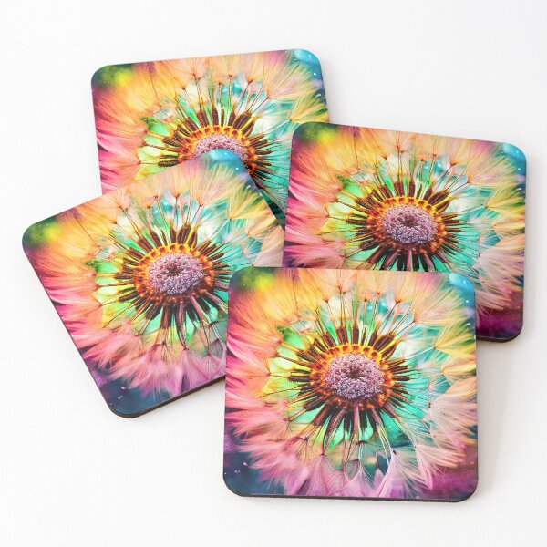 Item preview, Luminous dandelion in cosmic colors designed and sold by Mianku | Für das Leben.
