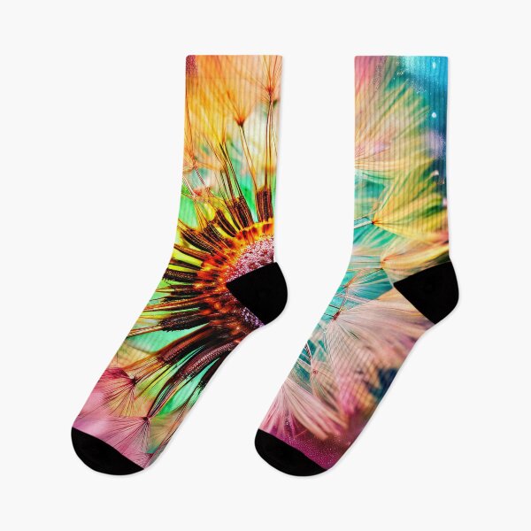 Item preview, Luminous dandelion in cosmic colors designed and sold by Mianku | Für das Leben.