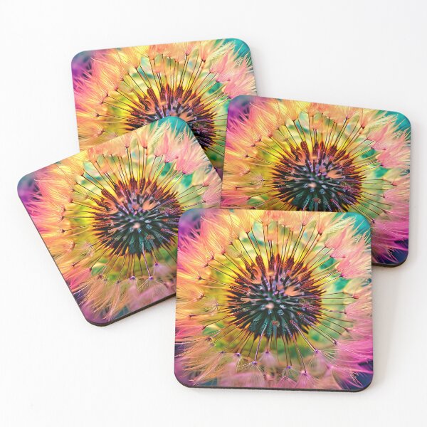Item preview, Close-up of a colorful dandelion designed and sold by Mianku | Für das Leben.
