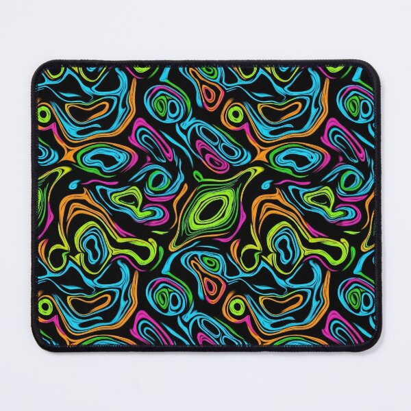 Item preview, Neon Lava Swirls designed and sold by Kaleidoscope Print.