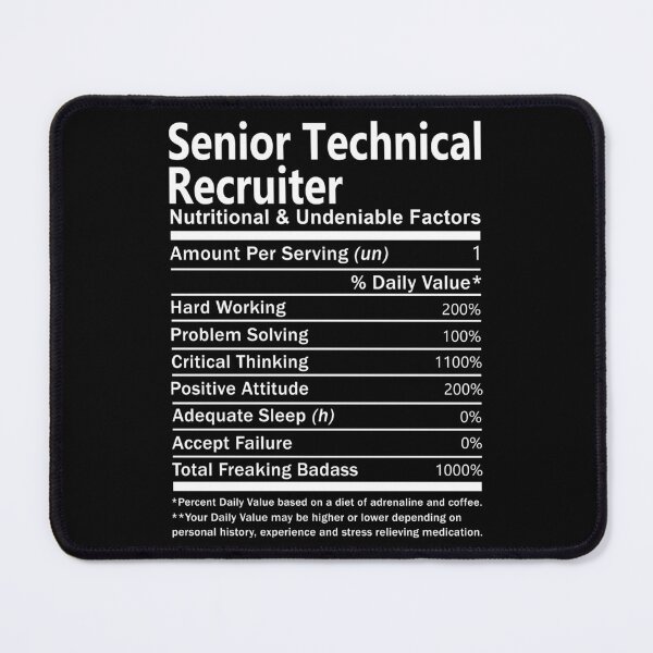Item preview, Senior Technical Recruiter designed and sold by jeromgaug336.