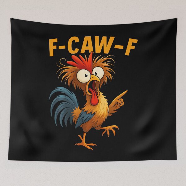 Item preview, F Caw F Gallo Pájaro Divertido Fcawf Encantador de Pollos Fawk Off designed and sold by HayleePacoch.