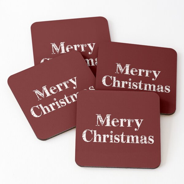 Item preview, Merry Christmas Distressed Typography designed and sold by DavidTeeStudio.