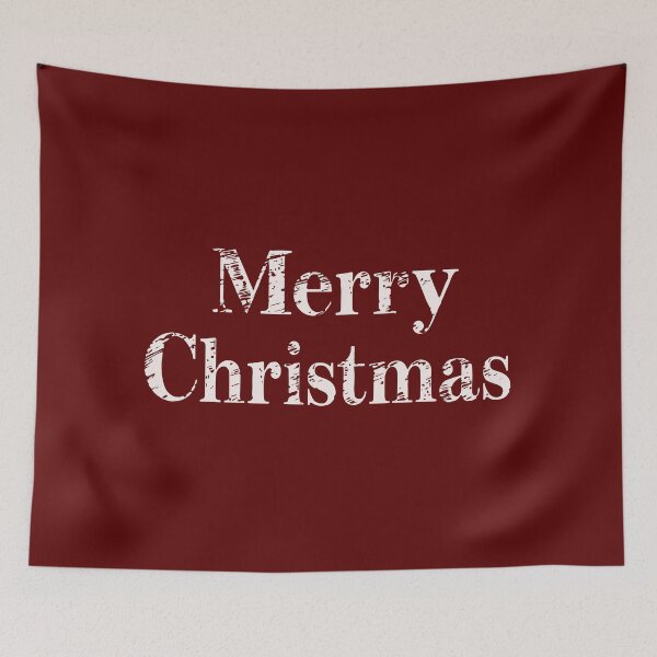 Item preview, Merry Christmas Distressed Typography designed and sold by DavidTeeStudio.