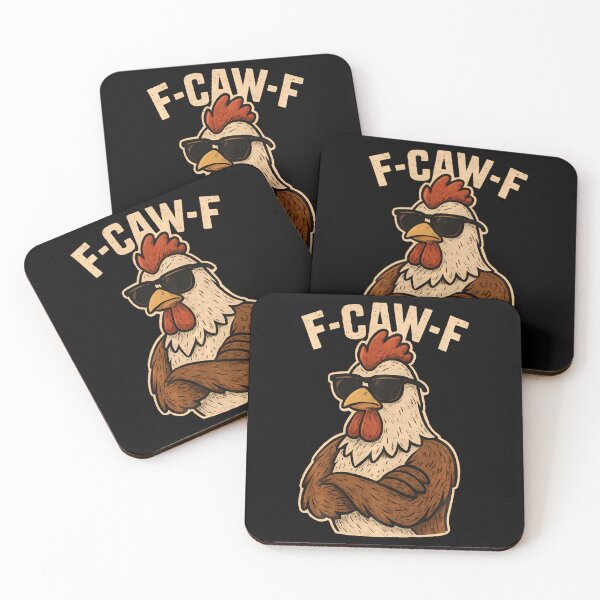 Item preview, F Caw F Gallo Pájaro Divertido Fcawf Encantador de Pollos Fawk Off designed and sold by HayleePacoch.