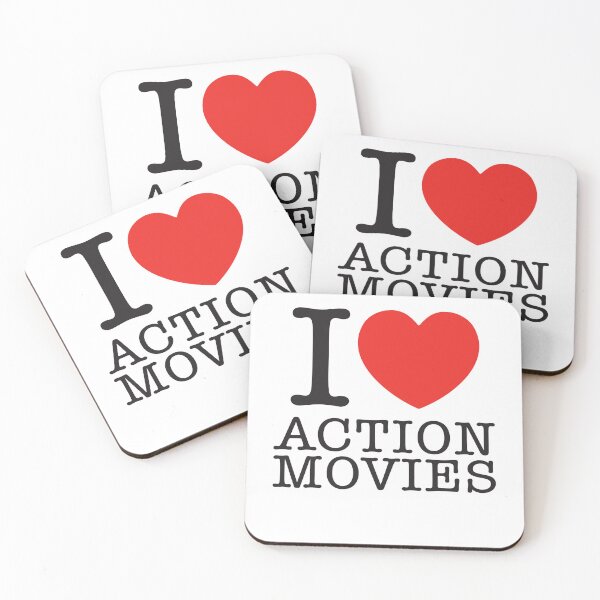 Item preview, I Love Action Movies designed and sold by shitpostee.