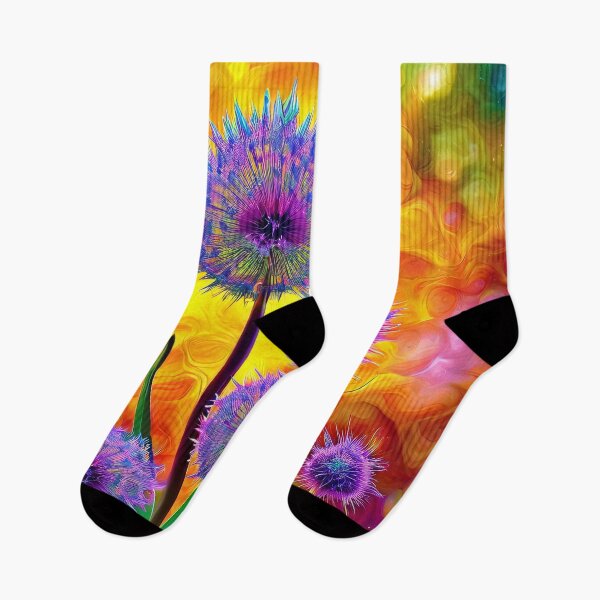 Item preview, Vibrant dandelions against a lively background designed and sold by Mianku | Für das Leben.