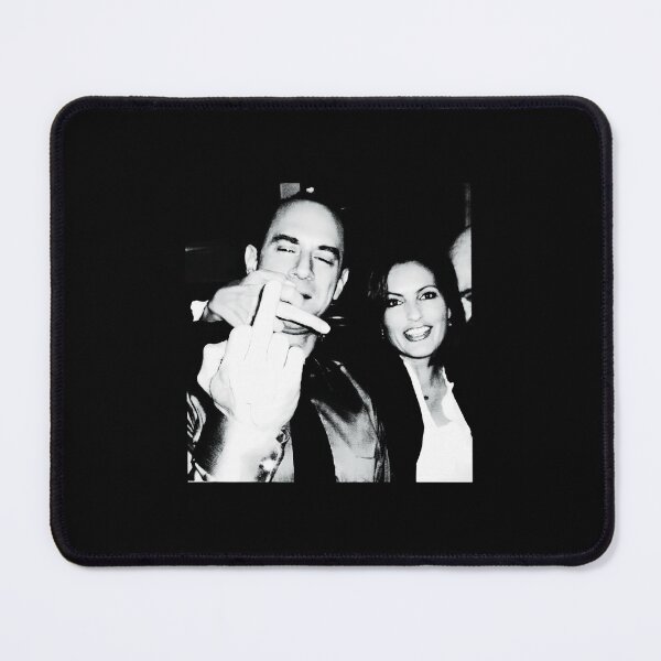 Item preview, Elliot Stabler And Olivia Benson Actors And Musicians Giving The Middle Finger Meme designed and sold by arashangerac.