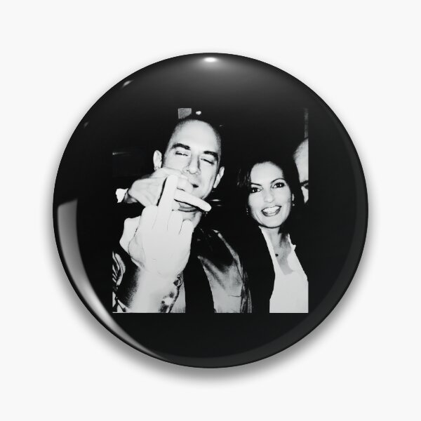 Item preview, Elliot Stabler And Olivia Benson Actors And Musicians Giving The Middle Finger Meme  designed and sold by arashangerac.
