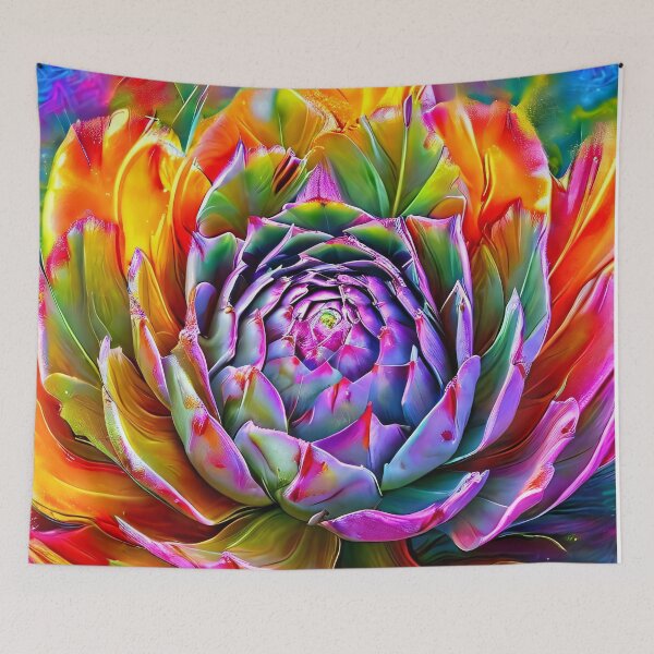 Item preview, Colorful, vibrant, abstract petal composition designed and sold by Mianku | Für das Leben.