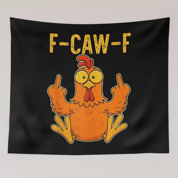 Item preview, F Caw F Gallo Pájaro Divertido Fcawf Encantador de Pollos Fawk Off designed and sold by HayleePacoch.