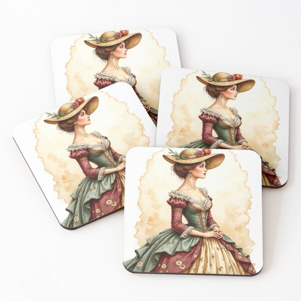 Item preview, Victorian Golden Grace designed and sold by Kuky Studio.