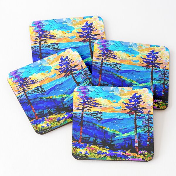 Item preview, Mountain Landscape Abstract designed and sold by ViaARTfactory.