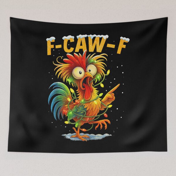 Item preview, F Caw F Gallo Pájaro Divertido Fcawf Encantador de Pollos Fawk Off designed and sold by HayleePacoch.