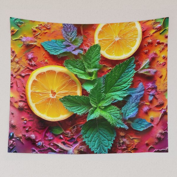 Item preview, Lemon, mint and a riot of color designed and sold by Mianku | Für das Leben.
