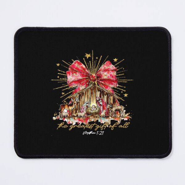 Item preview, The Greatest Gift Of All Nativity Scene Christian Christmas designed and sold by WayTBeenkenArt.