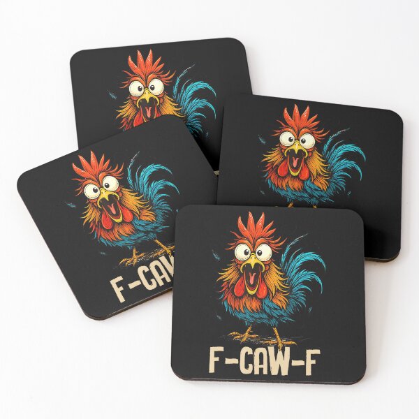 Item preview, F Caw F Rooster Funny Bird Fcawf Chicken Whisperer Fawk Off  designed and sold by HayleePacoch.