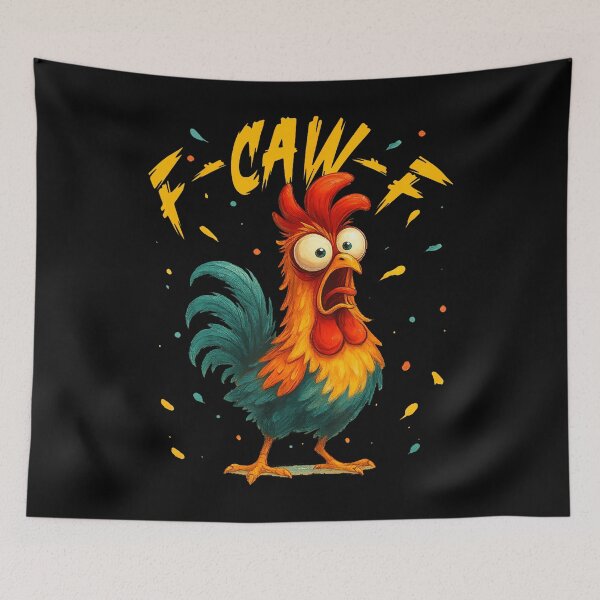 Item preview, F Caw F Rooster Funny Bird Fcawf Chicken Whisperer Fawk Off  designed and sold by HayleePacoch.