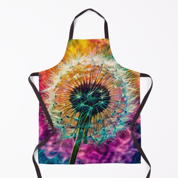 Item preview, Colorful dandelion in vibrant colors designed and sold by Mianku | Für das Leben.