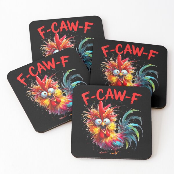 Item preview, F Caw F Rooster Funny Bird Fcawf Chicken Whisperer Fawk Off  designed and sold by HayleePacoch.