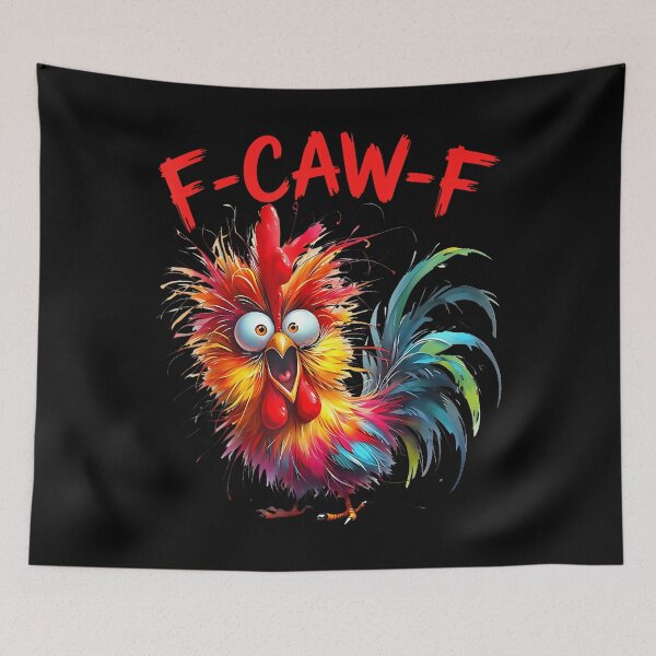 Item preview, F Caw F Gallo Pájaro Divertido Fcawf Encantador de Pollos Fawk Off designed and sold by HayleePacoch.