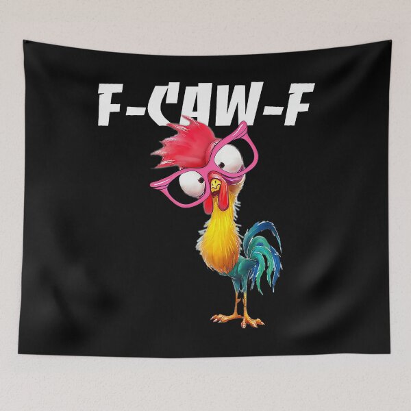 Item preview, F Caw F Gallo Pájaro Divertido Fcawf Encantador de Pollos Fawk Off designed and sold by AsiaStokes.