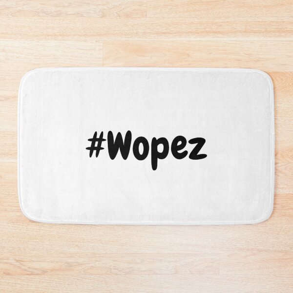 Item preview, #Wopez The Rookie designed and sold by Crafty Tiger Studio.