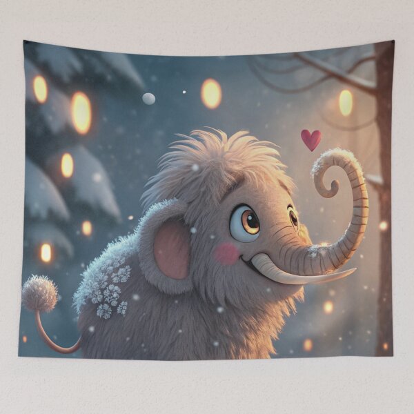 Item preview, Frost Mammoth 19 designed and sold by AIfolklore.