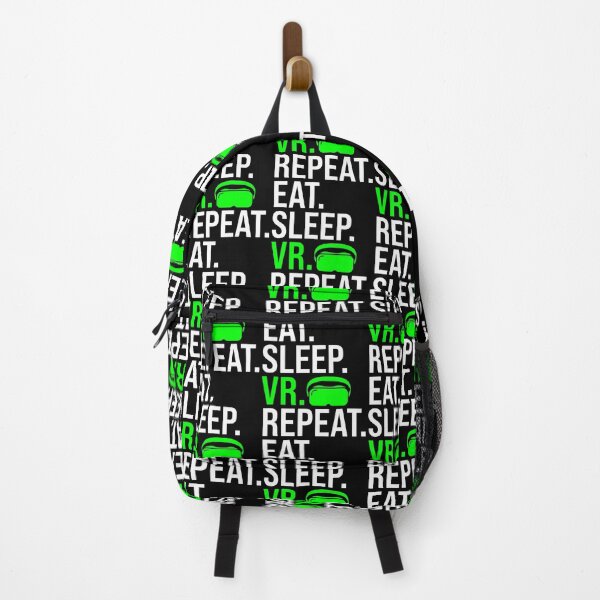 Item preview, Eat Sleep Vr Repeat Funny Virtual Reality Vr Headset designed and sold by jayeshainch.