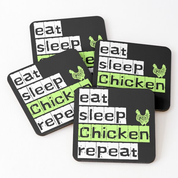 Item preview, Eat Sleep Chicken Repeat – Farm Design designed and sold by lahmar-abbou.