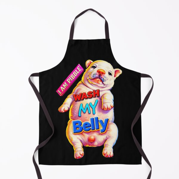 Item preview, I am Pibble Wash My Belly Funny Dog Meme designed and sold by The Art by Rossouw.