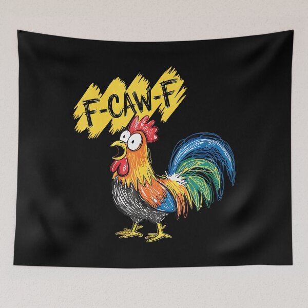 Item preview, F Caw F Gallo Pájaro Divertido Fcawf Encantador de Pollos Fawk Off designed and sold by HayleePacoch.